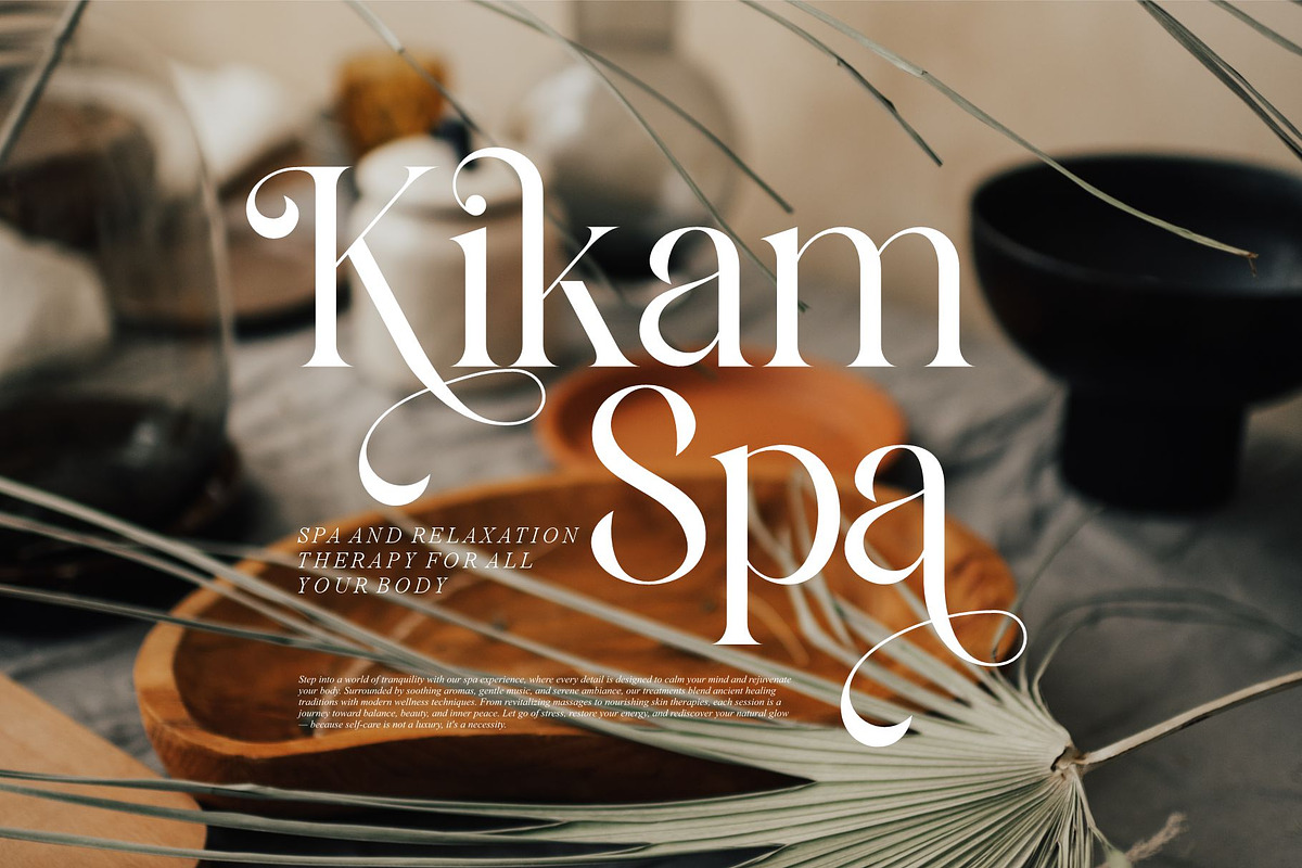 Alfines || Modern Classy Serif Font, a Serif Font by Ermedia Studio (Photo 3 of 10)