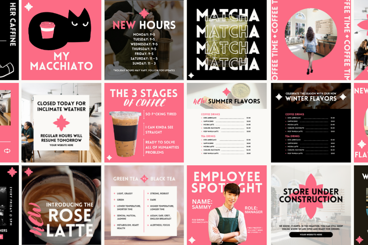 Café Social Media Marketing, a Social Media Template by ShayMadeWhat (Photo 5 of 6)