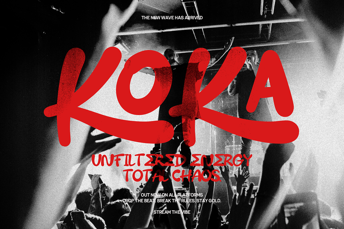 Kefaro - Graffiti Display Font, a Handwritten Font by Indotype Foundry (Photo 5 of 10)