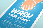 Wash Your Hands, a Flyer Template by Graphr (Thumbnail 2 of 3)