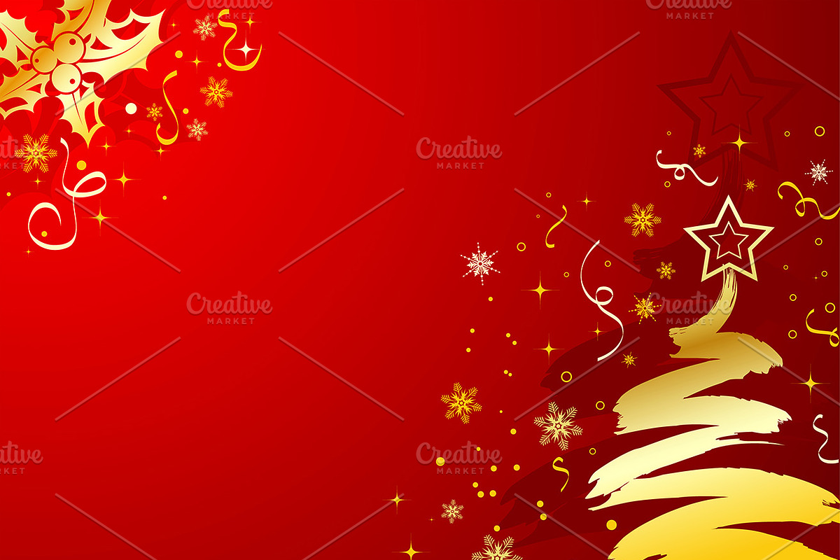 Christmas and New Year Backgrounds, a Decorative Illustration by TAlex (Photo 2 of 6)