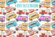 Watercolor food trucks and carts, a Food Illustration by Olha's watercolor (Thumbnail 8 of 10)