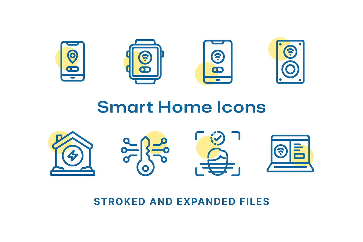 72 Smart Home Icons, a Duotone Icon by Furnace (Photo 4 of 5)