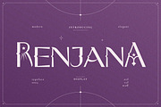 Renjana Typeface, a Handwritten Font by infernostudio3 (Thumbnail 1 of 11)