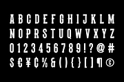 Bokarms | Slab & Stencil, a Slab Serif Font by ESEM (Thumbnail 6 of 11)