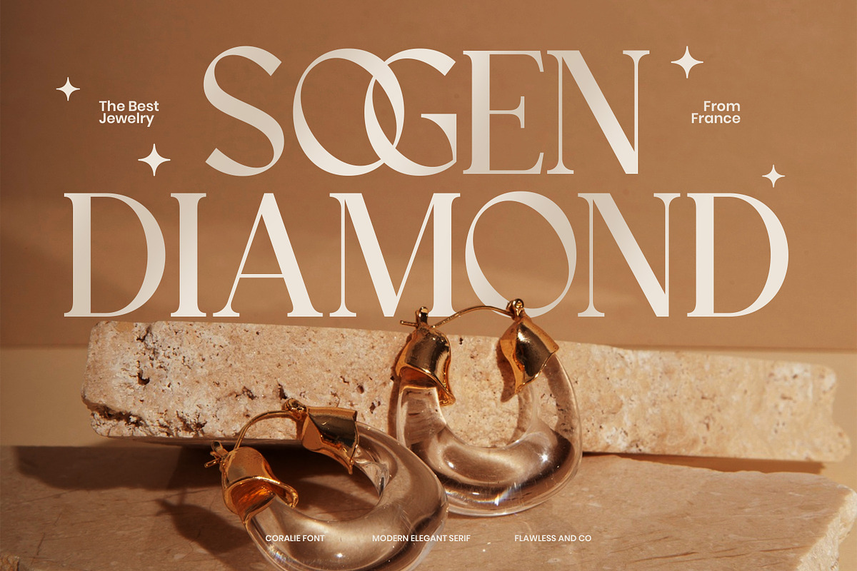 Coralie - Modern Elegant Serif Font, a Serif Font by Flawless And Co (Photo 4 of 10)
