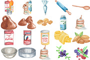 Christmas Cookies 104 Clipart Bundle, a Decorative Illustration by LilyBoo Clipart (Thumbnail 4 of 6)