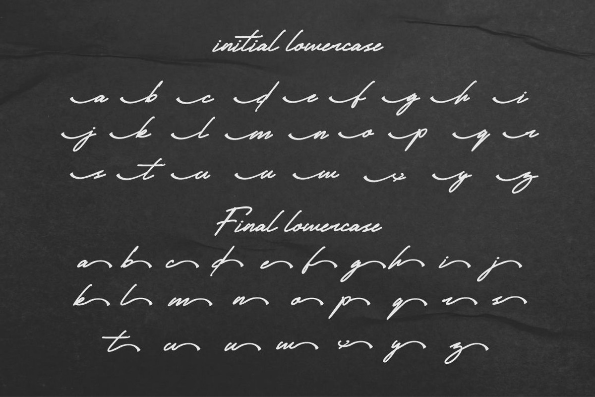 Roda Dua Signature, a Handwritten Font by JNJ Studio (Photo 12 of 13)