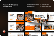 Architecture Presentation Powerpoint, a Presentation Template by SquidPixey (Thumbnail 1 of 7)