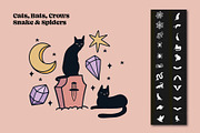 Retro Groovy Halloween Pack, a Brush Add-On by Pencil Twist (Thumbnail 7 of 10)