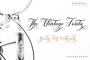 Vintage Fonta, a Script Font by Sammy Std (Thumbnail 7 of 11)
