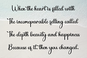 Shunshine Beautiful, a Handwritten Font by FreshTypeINK (Thumbnail 7 of 8)
