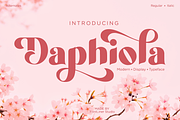 Daphiola - Modern Display Typeface, a Sans Serif Font by Font Liner (Thumbnail 1 of 10)
