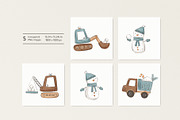 Winter construction, a Pattern Graphic by Olena Kuznietsova (Thumbnail 3 of 9)