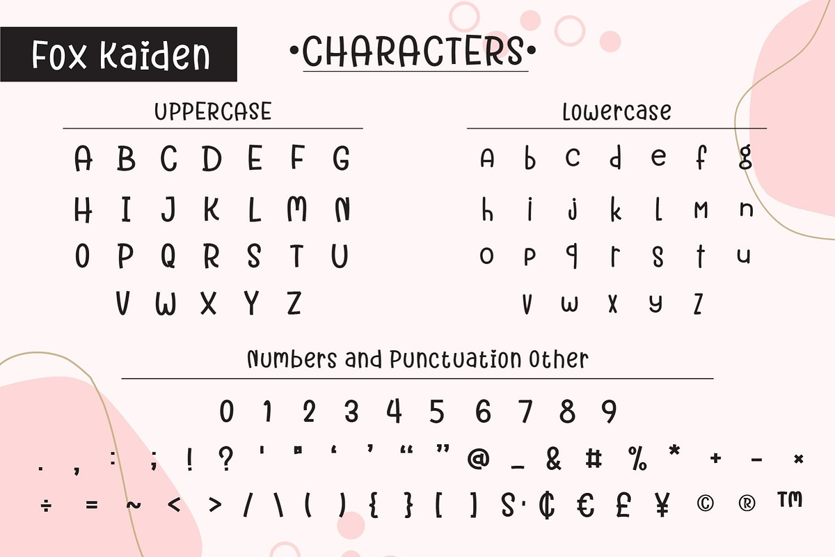 Fox Kaiden Font, a Handwritten Font by Fox7 By Rattana (Photo 8 of 12)