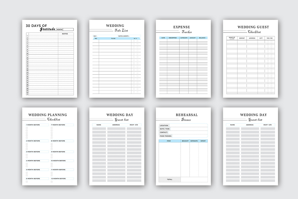 Ultimate Planner Bundle Pack 2024-27, a Stationery Template by obayes (Photo 13 of 16)