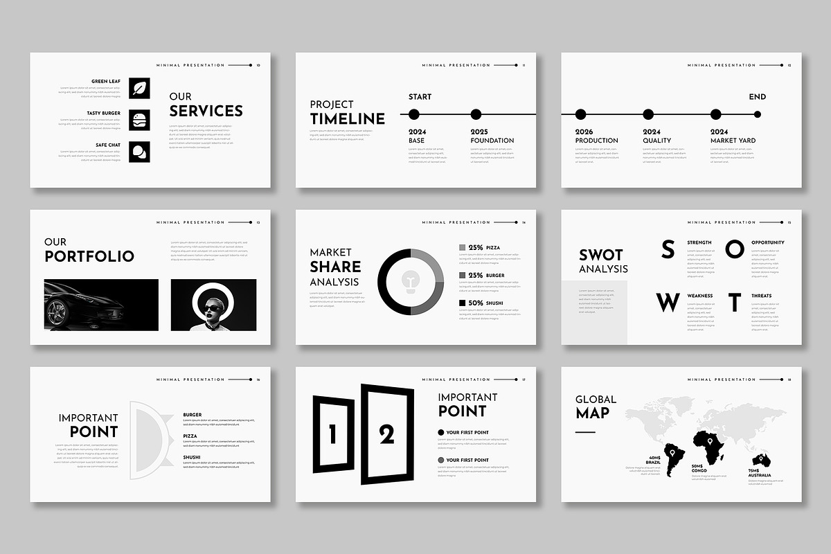 Business PowerPoint Presentation PPT, a Presentation Template by Mighty-Slide (Photo 3 of 4)