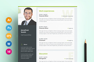 Resume / CV - "Pro Material"