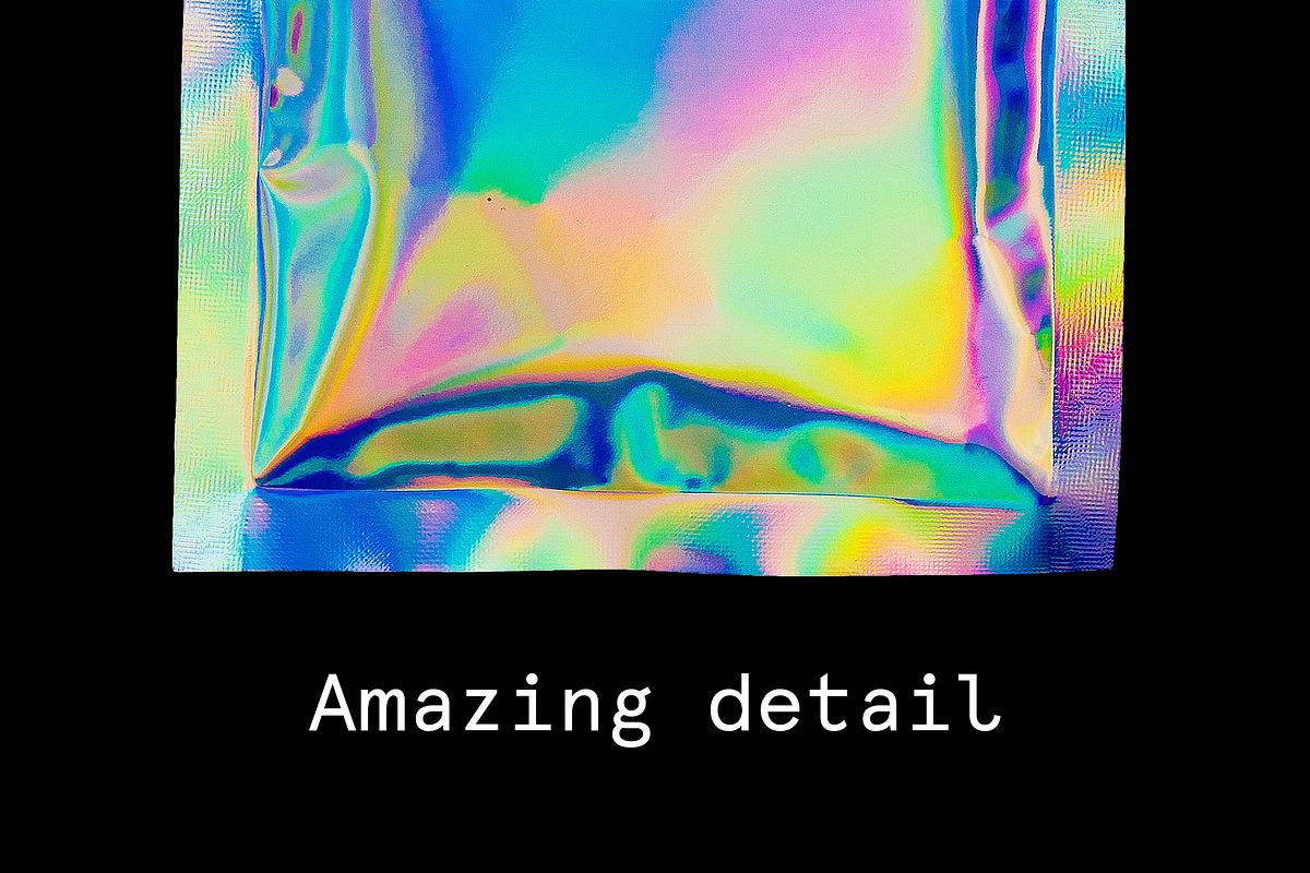HOLO - Holographic Pack Mockup, a Product Mockup by Bolderaja1 Studio (Photo 3 of 15)