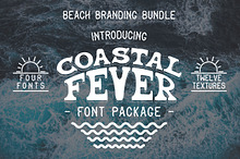 Coastal Fever - Font pack + Textures