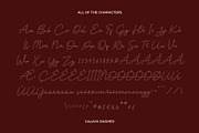 Calaya Dashed, a Script Font by Craft Supply Co. (Thumbnail 8 of 8)