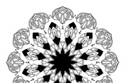 27 mandala vector backgrounds design, a Pattern Graphic by NJ Himel (Thumbnail 26 of 28)