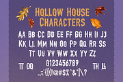 Hollow House - Scary Font, a Font by Letterhend Studio (Thumbnail 5 of 9)