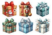 Christmas Gifts Clipart, an Illustration by Daily.Designs (Thumbnail 2 of 5)