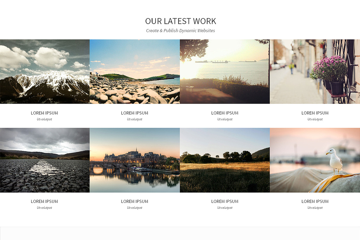 Grade Responsive Bootstrap Template, a Bootstrap Template by IceTemplates (Photo 2 of 3)