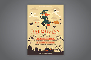 Halloween Party Flyer