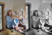 10 BLACK and WHITE Lightroom Presets, a Preset Add-On by MaPresets (Thumbnail 6 of 14)