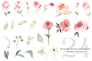 RoSA - Floral Clipart, an Illustration by The Autumn Rabbit Ltd (Thumbnail 5 of 14)