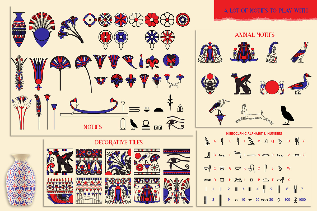 Ancient Egypt Art collection, an Animal Illustration by Mona Ahmed (Photo 14 of 15)