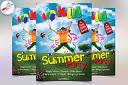 Kids Party Flyer, a Flyer Template by FlyerPig (Thumbnail 1 of 3)