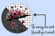Whimsical Spring Clipart Bundle, a Seasonal Illustration by Canvas Craft (Thumbnail 2 of 7)