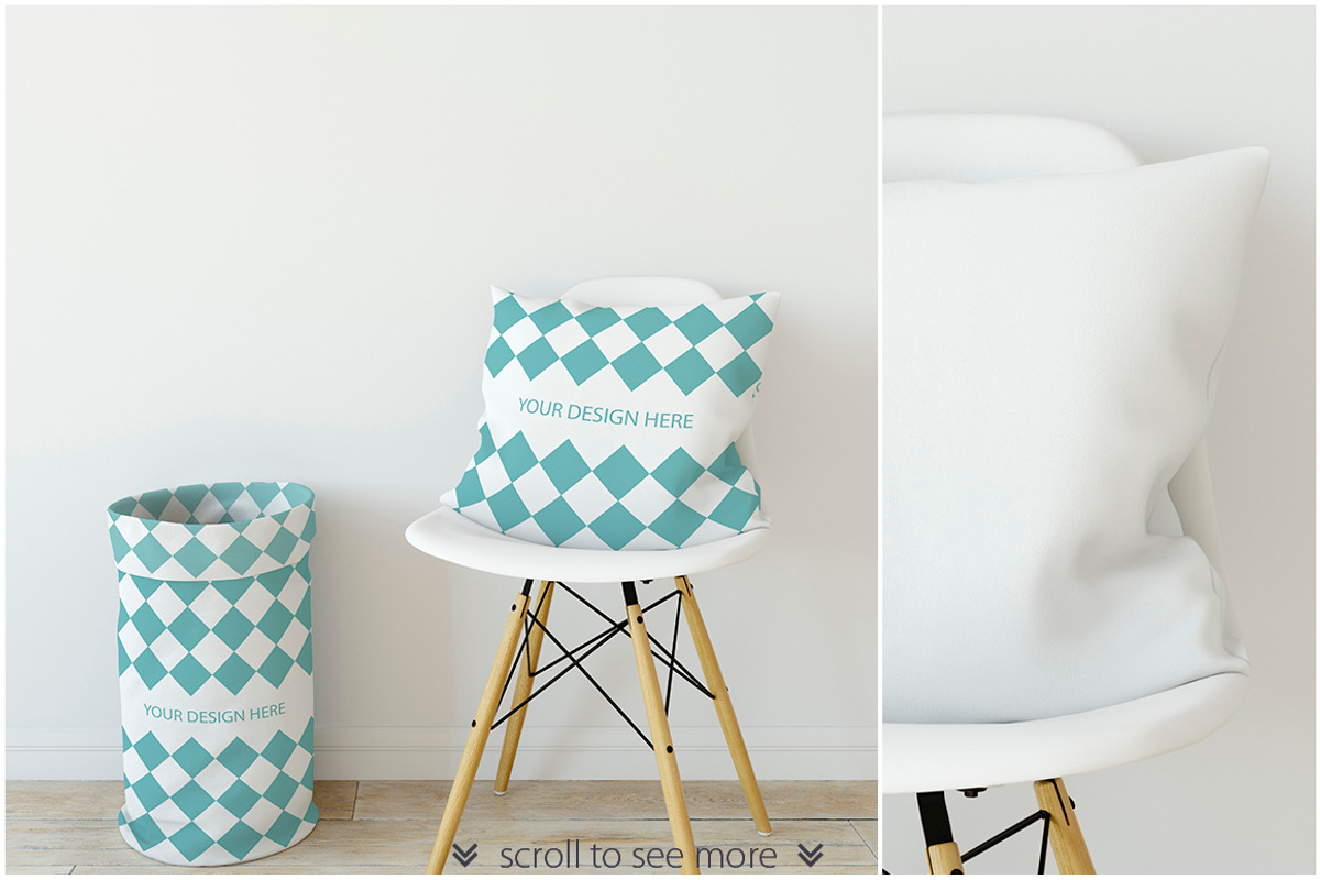 KIDS Fabric Mockup Pack - 1, a Household Mockup by Yuri-U (Photo 17 of 21)