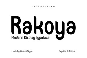 Rakoya -  Smooth Font