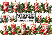 Christmas Candle, an Illustration by Design Market (Thumbnail 1 of 5)