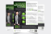 Software for Business A4 Flyer, a Flyer Template by buttonpl (Thumbnail 2 of 3)