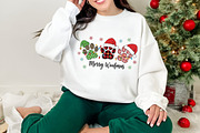 Dog Mama PNG, Dog Christmas PNG, an Illustration by Canvas Craft (Thumbnail 6 of 6)