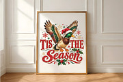 Christmas Duck Tis The Season PNG, a Seasonal Illustration by Daily.Designs (Thumbnail 5 of 5)
