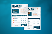 Blazy Modern Invoice, a Print Template by SquidPixey (Thumbnail 6 of 6)