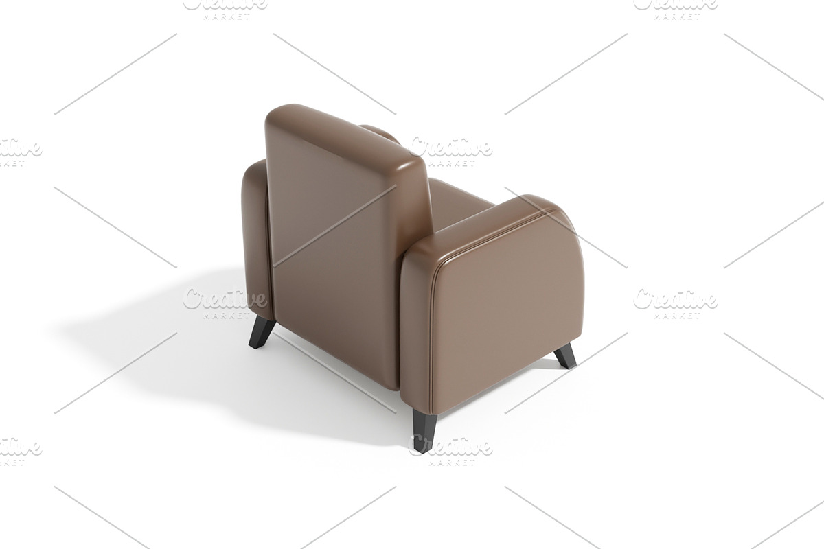 Single Armchair 3D Model, a Furniture 3D Model by mrfauzi (Photo 8 of 12)