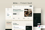 Fintech SaaS Landing Page Template, an UI Kit Template by Pitchlook.Studio (Thumbnail 3 of 3)
