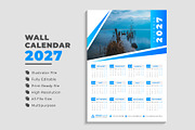 2027 Landscape Calendar Template, a Stationery Template by pixelcreatx (Thumbnail 5 of 5)