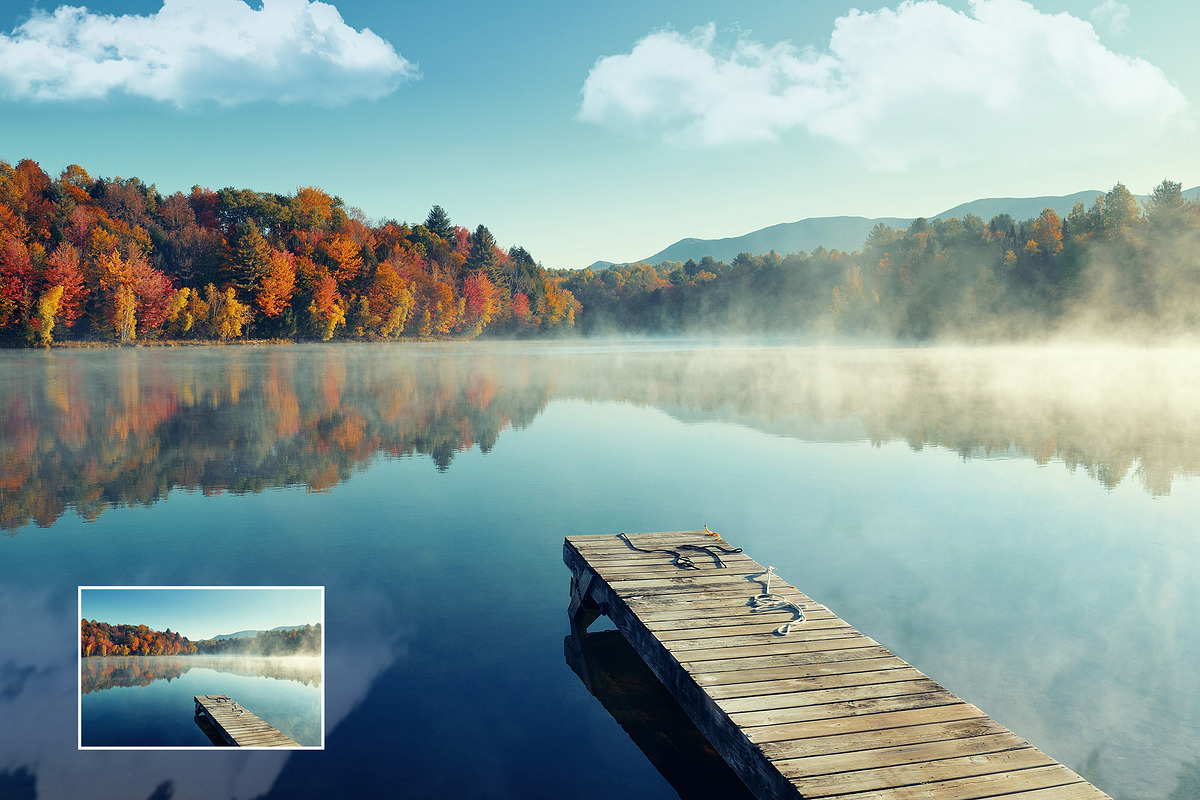 30 Cloud Photoshop Brushes, a Brush Add-On by Uplift Actions (Photo 4 of 5)