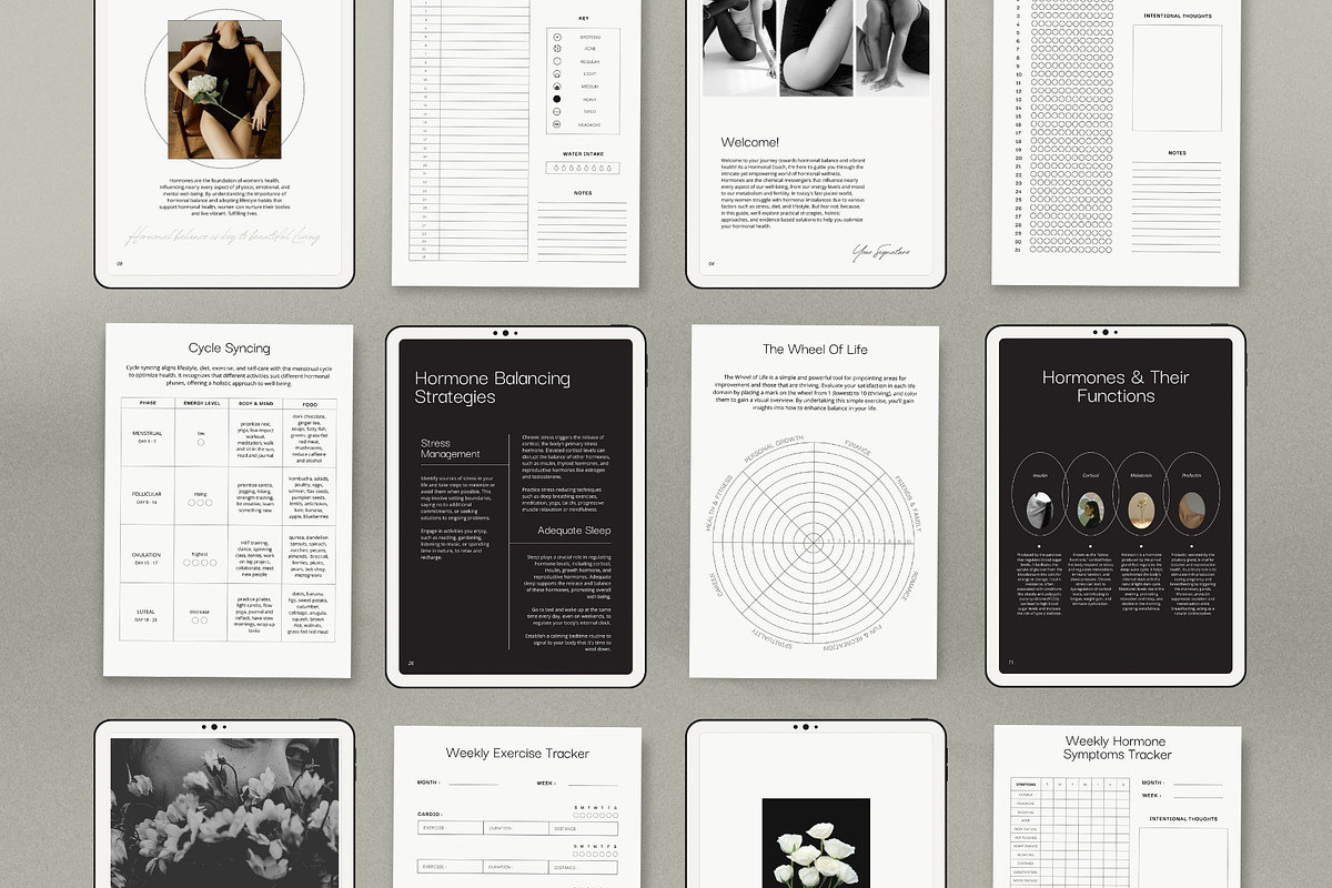 Hormone Health Guide, Ebook Template, a Magazine Template by Terraa Studio Design (Photo 5 of 8)