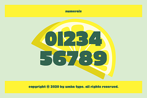 Lemonade Cute Display Font