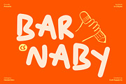 CS Barnaby – Messy Handwritten Font, a Handwritten Font by Craft Supply Co. (Thumbnail 1 of 8)