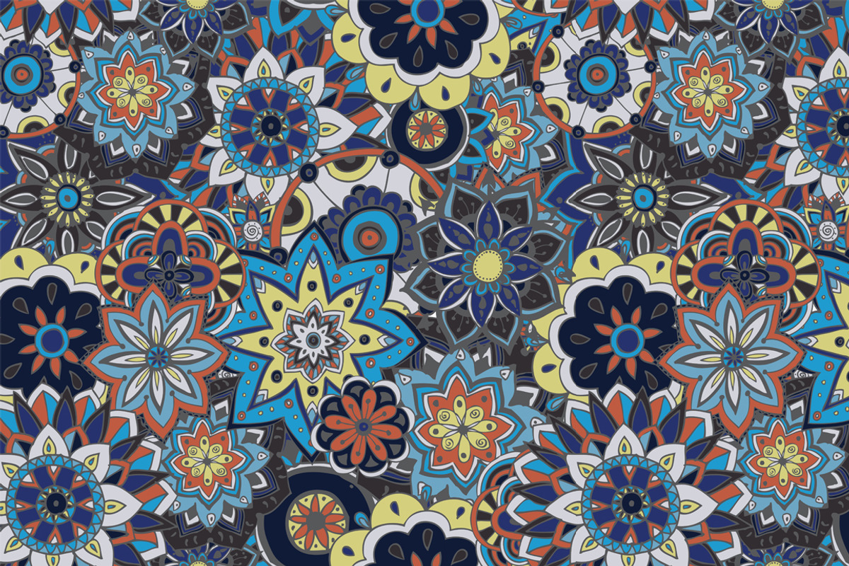 Vintage floral seamless pattern, a Pattern Graphic by kizi